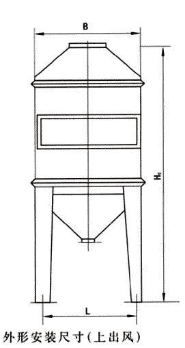 XD-Ⅱ型多管旋風除塵器