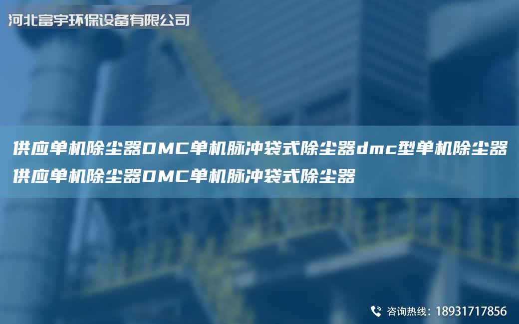 供應單機除塵器DMC單機脈沖袋式除塵器dmc型單機除塵器供應單機除塵器DMC單機脈沖袋式除塵器