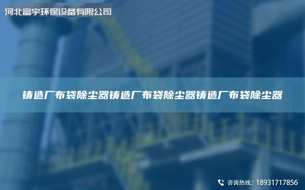 鑄造廠布袋除塵器鑄造廠布袋除塵器鑄造廠布袋除塵器