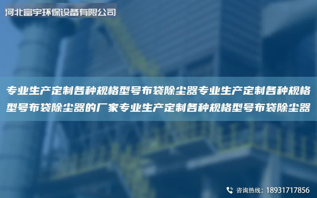 專業生產定制各種規格型號布袋除塵器專業生產定制各種規格型號布袋除塵器的廠家專業生產定制各種規格型號布袋除塵器