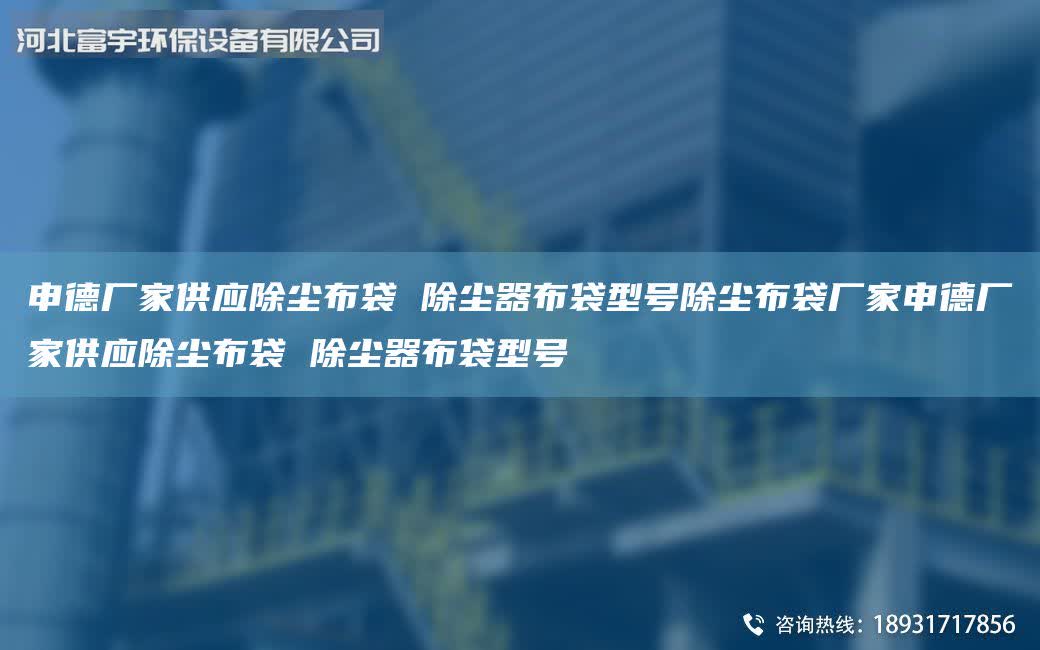 申德廠家供應除塵布袋 除塵器布袋型號除塵布袋廠家申德廠家供應除塵布袋 除塵器布袋型號