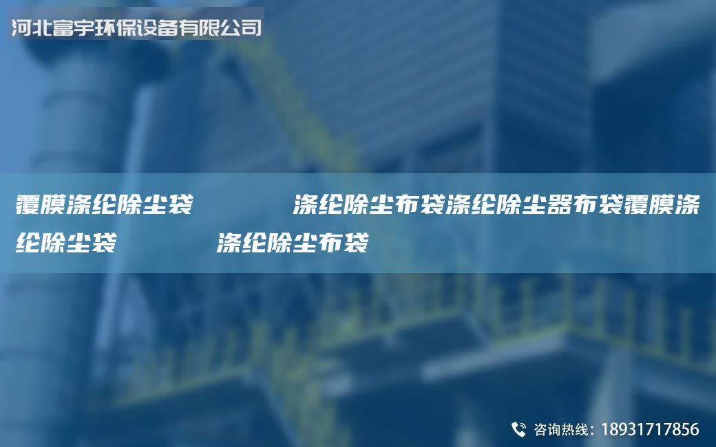覆膜滌綸除塵袋 滌綸除塵布袋滌綸除塵器布袋覆膜滌綸除塵袋 滌綸除塵布袋