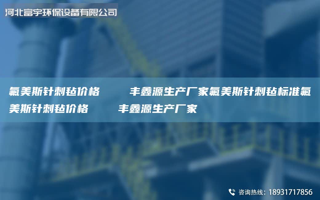 氟美斯針刺氈價(jià)格 豐鑫源生產(chǎn)廠家氟美斯針刺氈標(biāo)準(zhǔn)氟美斯針刺氈價(jià)格 豐鑫源生產(chǎn)廠家