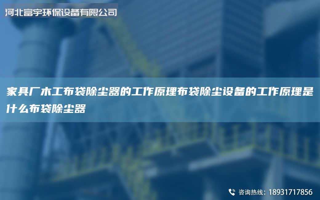 家具廠木工布袋除塵器的工作原理布袋除塵設備的工作原理是什么布袋除塵器