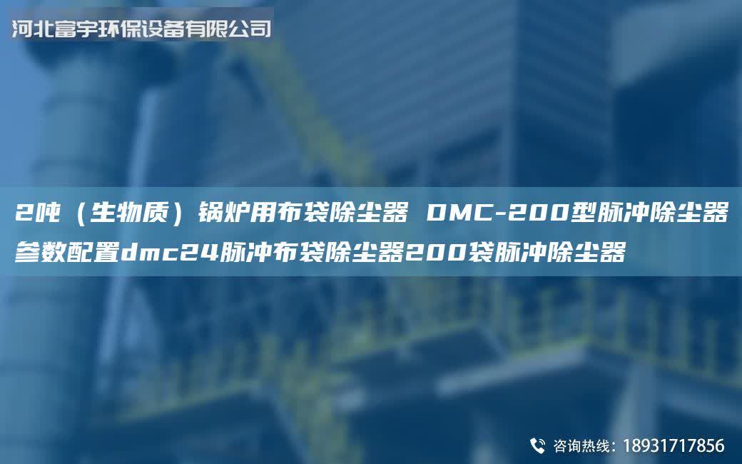 2噸（生物質）鍋爐用布袋除塵器 DMC-200型脈沖除塵器參數配置dmc24脈沖布袋除塵器200袋脈沖除塵器