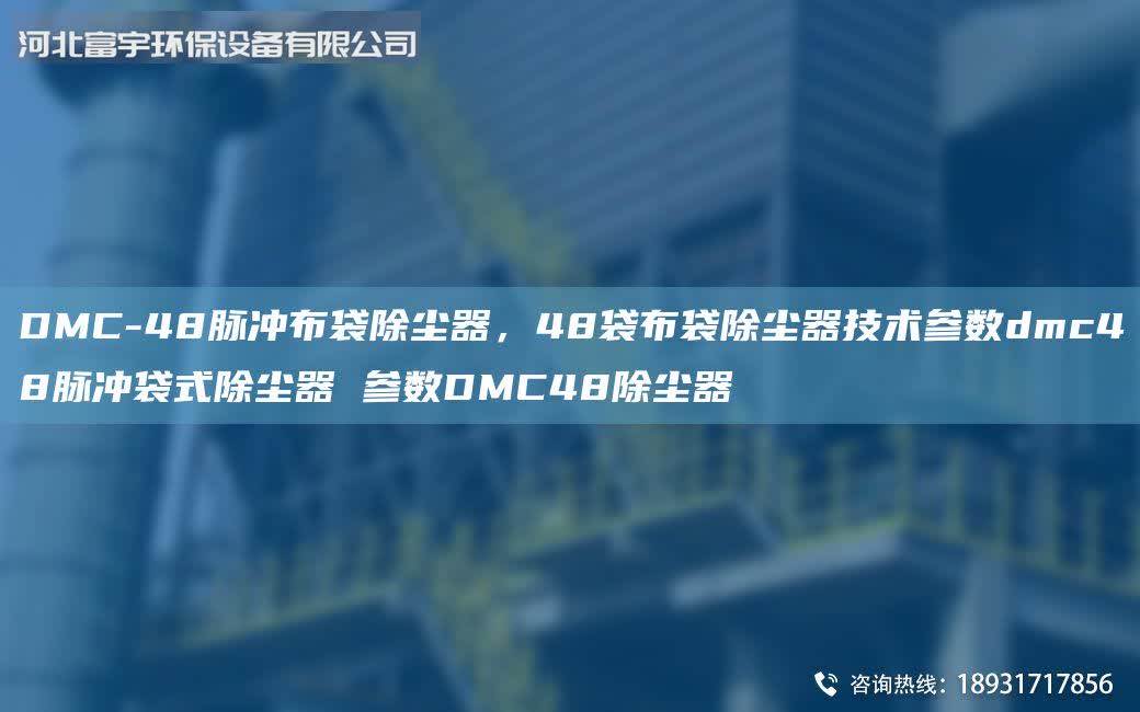 DMC-48脈沖布袋除塵器,48袋布袋除塵器技術參數dmc48脈沖袋式除塵器 參數DMC48除塵器