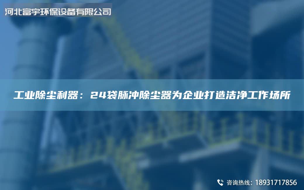工業(yè)除塵利器:24袋脈沖除塵器為企業(yè)打造潔凈工作場所