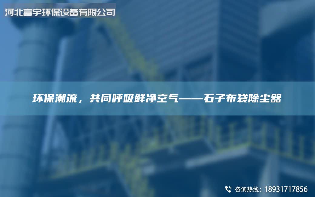環保潮流，共同呼吸鮮凈空氣——石子布袋除塵器