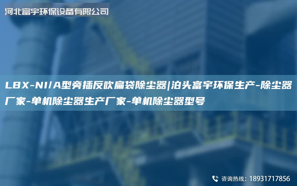  LBX-NI/A型旁插反吹扁袋除塵器|泊頭富宇環保生產-除塵器廠家-單機除塵器生產廠家-單機除塵器型號