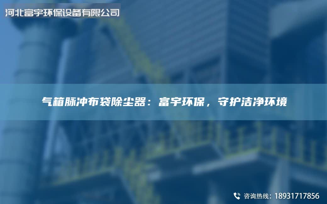 氣箱脈沖布袋除塵器:富宇環保,守護潔凈環境