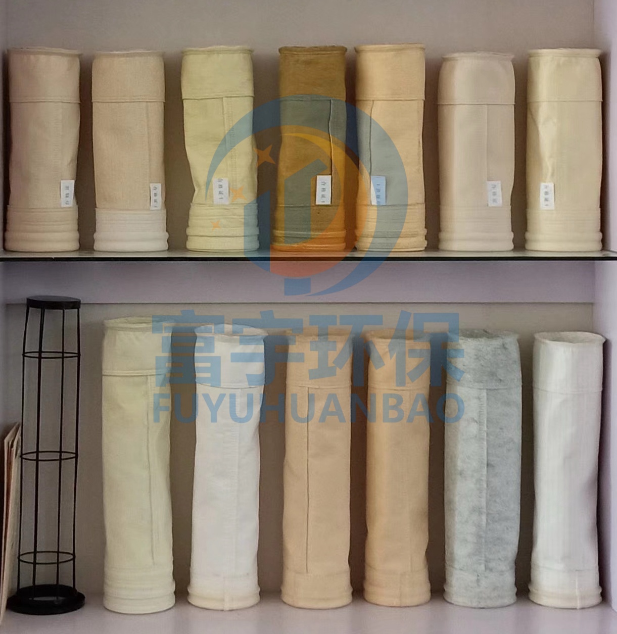 除塵器布袋生產廠家，玻纖除塵器布袋，氟美斯除塵器布袋。